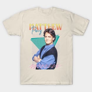 Matthew Perry 1987s Retro Aesthetic Fan Art T-Shirt